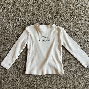 Zara Toddler Girl Long sleeve shirt